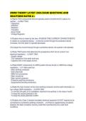 EWRB THEORY LATEST 2026 EXAM QUESTIONS AND SOLUTIONS RATED