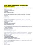 CASAC EVALUATION EXAM 2026 QUESTIONS AND SOLUTIONS RATED