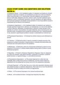 CASAC STUDY GUIDE 2026 QUESTIONS AND SOLUTIONS RATED