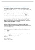 American Heritage GECIV 100 Final Exam Questions and answers already Graded A 