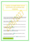 FA BOLC GUNNERY MOD 1 EXAM QUESTIONS AND ANSWERS 2026 VERIFIED&period;