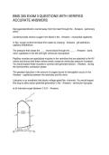 BMS 300 EXAM 3 QUESTIONS WITH VERIFIED ACCURATE ANSWERS