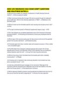 OHIO LIFE INSURANCE 2026 EXAM SCRIPT QUESTIONS AND SOLUTIONS RATED