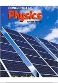 Test Bank for Conceptual Physics 12th Edition by Paul G&period; Hewitt &ndash; Latest Update 2026