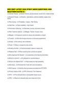 DRII CBCP LATEST 2026 STUDY GUIDE QUESTIONS AND SOLUTIONS RATED