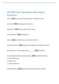 HCA 407 Exam 2questions and answers  Graded A&plus; 