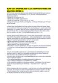 BLAW 3201 UPDATED 2026 EXAM SCRIPT QUESTIONS AND SOLUTIONS RATED