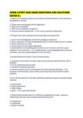 ASWB LATEST 2026 EXAM QUESTIONS AND SOLUTIONS RATED