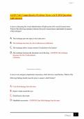 Ati RN Vati Comprehensive Predictor Form A & B 2026 Questions And Answers