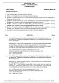 Class 12 Sociology Sample Paper for Board Exam Preparation 