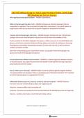 A&P 102 Midterm Exam Ivy Tech 2 Latest Versions &lpar;Version A & B&rpar; Exam 200 Questions and Correct Answers