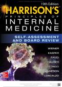 Test Bank For Harrison s principles of internal medicine self assessment and board review 19 Edition&semi;