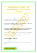 MICHELIN ECT FINAL EXAM QUESTIONS AND ANSWERS 2026 VERIFIED&period;