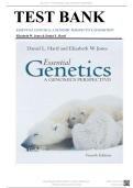 Test Bank &plus; Study Guide &plus; Solutions for Essential Genetics&colon; A Genomic Perspective 4th Edition by Daniel L&period; Hartl and Elizabeth W&period; Jones &lpar;