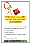 PCT Certification Exam 500 Questions & Answers &vert; Vital Signs&comma; EKG&comma; Infection Control&comma; Phlebotomy 2026