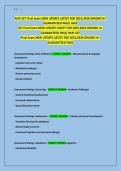 NUR 327 Final Exam NEW UPDATE LATEST FOR 2025&comma;2026 GRADED A&plus;  GUARANTEED PASS&sol; NUR  327 Final Exam NEW UPDATE LATEST FOR 2025&comma;2026 GRADED A&plus;  GUARANTEED PASS&sol; NUR 327  Final Exam NEW UPDATE LATEST FOR 2025&comma;2026 GRADED A&plus;  GUARANTEED PASS