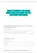 S-130 FIREFIGHTER TRAINING QUESTIONS WITH CORRECT ANSWERS