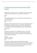HL 2Exam questions and answers Graded A&plus;&vert; 2026  Updated 