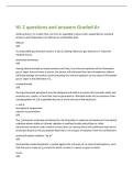 HL 2 questions and answers Graded A&plus;  Solid particles &quest; or smaller that can form an explosible mixture when suspended at standard  pressure and temperature are defined as combustible dust&period;  500 &micro;m  100  A combustible gas detection system is a&lpar;n&rpar; &quest; utilizi