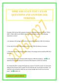 OPRE 6301 STATS TEST 1 EXAM QUESTIONS AND ANSWERS 2026 VERIFIED&period;