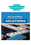 Accounting What the Numbers Mean Study Outline Ready Notes Solutions to Odd Problems and Net Tutor Package Complete Exam Guide