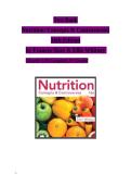 Test Bank for Nutrition&colon; Concepts & Controversies 16th Edition by Frances Sizer & Ellie Whitney Chapters 1-15 with Detailed Questions and Correct Answers &vert; A&plus; Graded