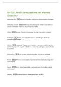 MKT201 Final Exam questions and answers  Graded A&plus; 