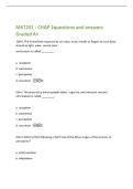 MKT201 - CHAP 2questions and answers  Graded A&plus; 