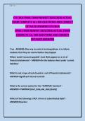 CFI CBCA FINAL EXAM NEWEST 2025&sol;2026 ACTUAL  EXAM COMPLETE ALL 200 QUESTIONS AND CORRECT  DETAILED ANSWERS CFI CBCA   FINAL EXAM NEWEST 2025&sol;2026 ACTUAL EXAM  COMPLETE ALL 200 QUESTIONS AND CORRECT  DETAILED ANSWERS  