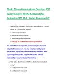 Master Mason Licensing Exam Questions With  Correct Answers &lpar;Verified Answers&rpar; Plus  Rationales 2026 Q&A &vert; Instant Download Pdf 