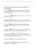 IBUS 380 Exam2 questions and answers Graded A&plus;&vert;  2026 Updated 