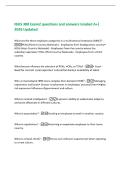 IBUS 380 Exam2 questions and answers Graded A&plus;&vert;  2026 Updated 