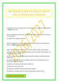 OWNER BUILDER EXAM QUESTIONS AND ANSWERS 2026 VERIFIED&period;