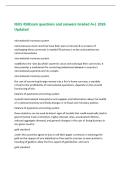 IBUS 450Exam questions and answers Graded A&plus;&vert; 2026  Updated 