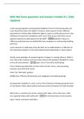 IBUS 462 Exam questions and answers Graded A&plus;&vert; 2026  Updated 