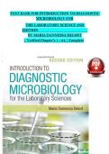 Introduction to Diagnostic Microbiology for the Laboratory Sciences 2nd Edition Study Notes with Key Concepts and Exam Preparation Guide