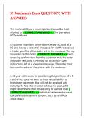 S7 Benchmark Exam QUESTIONS WITH ANSWERS
