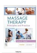 TEST BANK FOR Massage Therapy&colon; Principles and Practice 7th Edition by Susan G&period; Salvo ISBN&colon; 978-0323878159 COMPLETE GUIDE ALL CHAPTERS COVERED 100&percnt; VERIFIED A&plus; GRADE ASSURED &excl;&excl;&excl;&excl;&excl;&excl; NEW LATEST UPDATE&excl;&excl;&excl;&excl;