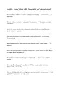 Unit 152 &ndash; Motor Vehicle 2026 &ndash; Study Guide and Training Material