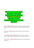 NSG 221 Community Health Concepts - Final Exam QUESTIONS AND VERIFIED CORRECT ANSWER GRADED A&plus; LATEST -2026-2027- 100- GUARANTEED PASS&period;docx
