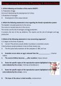 Portage Learning Anatomy & Physiology Test Module Exam