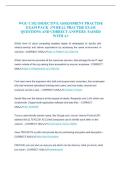 WGU C182 OA Practice Test&colon; 370 Real Questions &plus; Correct Answers &lpar;A&plus; Grade Blueprint&rpar;
