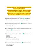 Electrical Inspection&sol; Electrical &lbrace;National Electrical Code&rcub;  Competency Study Guide  Comprehensive Resource To Help You Ace 2026-2027  Exams Includes Frequently Tested Questions With  ELABORATED 100&percnt; Correct COMPLETE SOLUTIONS  Guaranteed Pass First Atte