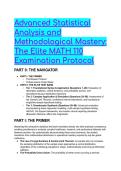 2026&sol;2027 MATH 110 Introduction to Statistics &lpar;Portage Learning&rpar; - Elite Test Bank & Exam Guide &lpar;88 Q&A&rpar;