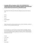 Gerontology HESI &ndash; Comprehensive Practice Exam &ndash; Verified Questions with Answers and Rationales for Nursing Exam Success