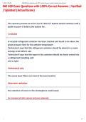 SAE 609 Exam Questions with 100&percnt; Correct Answers &vert; Verified  &vert; Updated &lpar;Actual Exam&rpar; 