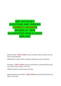 NSG 316 2 EXAM QUESTIONS AND VERIFIED CORRECT ANSWER GRADED A&plus; LATEST -2026-2027- 100- GUARANTEED PASS&period;docx