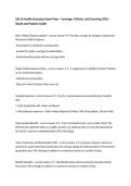 Life & Health Insurance Exam Prep &ndash; Coverage&comma; Policies&comma; and Licensing 2026 &ndash; Study and Practice Guide
