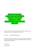 NSG-316 Health Assessment Exam 1&comma; Topics 1-4&semi;NSG 316&colon; TOPIC 14 Exam &semi;NSG-316 Final Exam&semi;NSG 316 EXAM 4 QUESTIONS AND VERIFIED CORRECT ANSWER GRADED A&plus; LATEST -2026-2027- 100- GUARANTEED PASS&period;