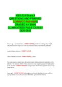 NSG 316 EXAM 4 QUESTIONS AND VERIFIED CORRECT ANSWER GRADED A&plus; LATEST -2026-2027- 100- GUARANTEED PASS&period;docx